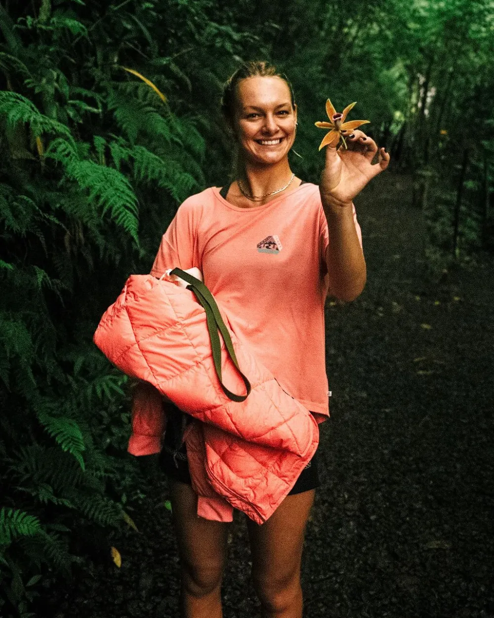 Passenger Activewear|Women's Outlet>Journey Recycled Active T-Shirt Shell Pink