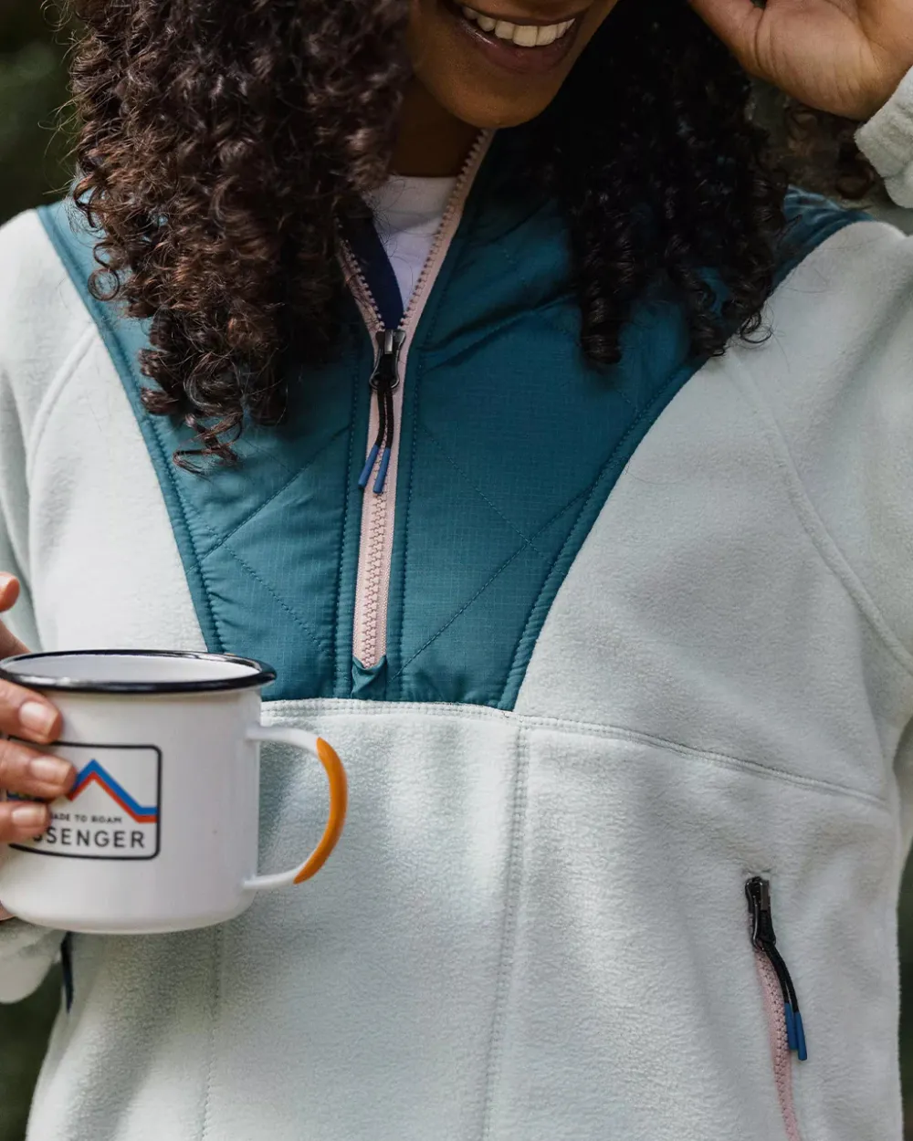 Passenger Fleece|Fleece>Juana Recycled Polar Hooded Fleece Surf Spray