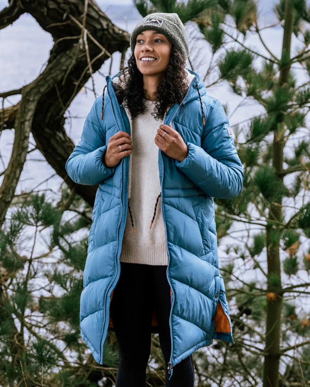 Passenger Women's Outlet|Women's>Kinsey Recycled 2.0 Jacket Washed Blue