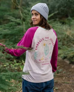 Passenger Tops & T-Shirts|Women's Outlet>Laelia Recycled Cotton Ls T-Shirt Birch