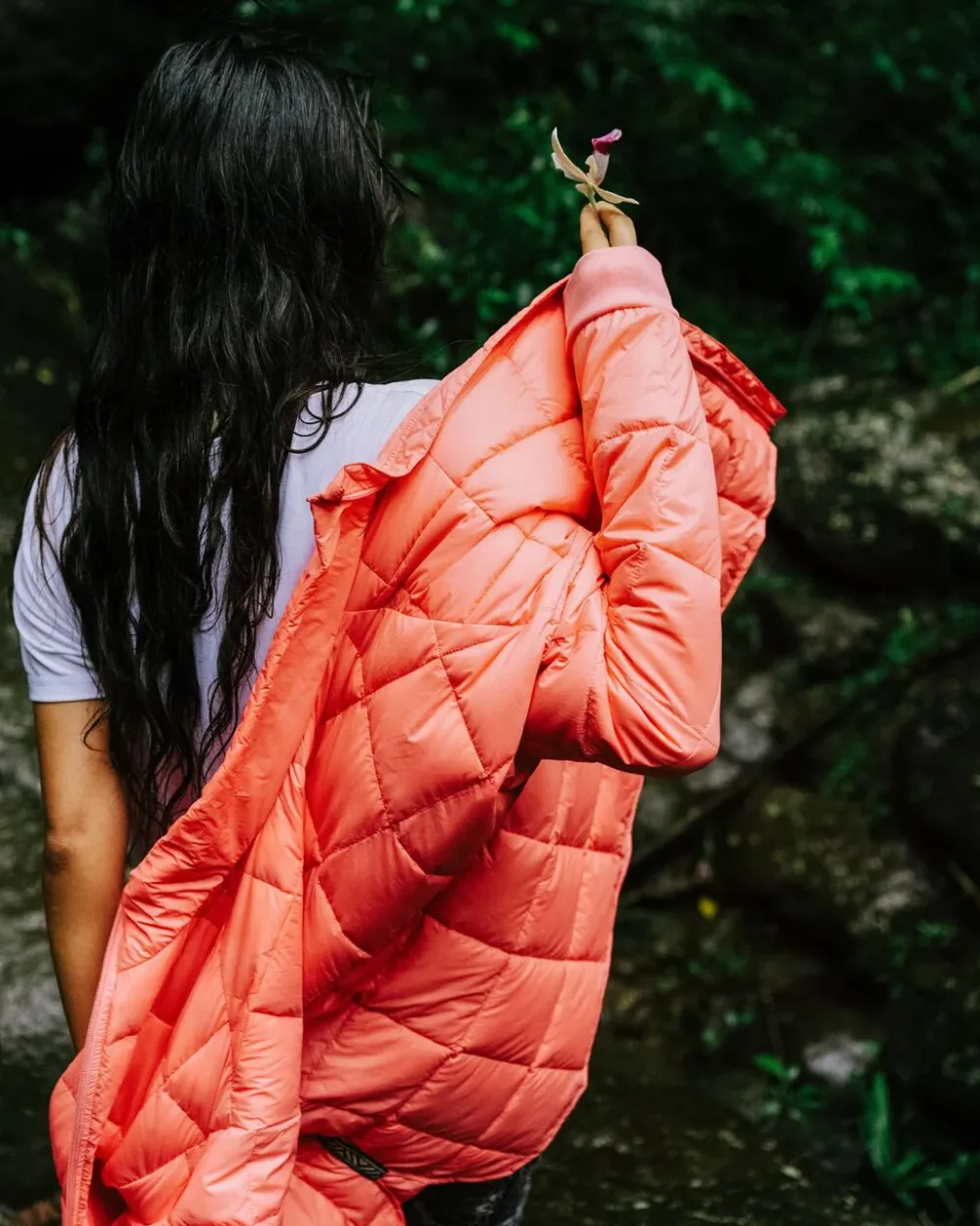 Passenger Water Resistant|Insulated>Lorelei Oversized Insulated Jacket Shell Pink