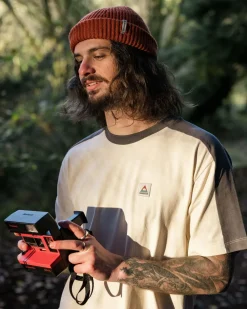 Passenger T-Shirts & Tank Tops|Men's Outlet>Lulada Recycled Relaxed Fit T-Shirt Birch