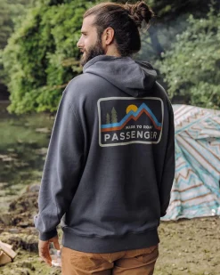 Passenger Hoodies & Sweatshirts|Best Sellers>Made To Roam Recycled Hoodie Faded Black