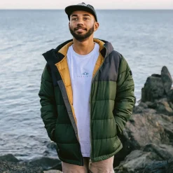 Floris van Bommel Men's Outlet|Men's>Manitoba Recycled Jacket Fir Tree