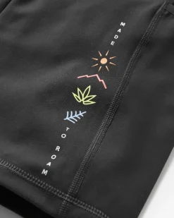 Passenger Shorts|Leggings>Mantra Recycled Active Short Black