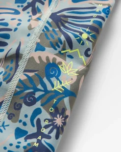 Passenger Leggings|Dungarees & Pants>Mantra Recycled Leggings Abstract Seaweed Pistachio