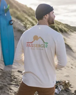 Passenger T-Shirts & Tank Tops|Men's Outlet>MTR Recycled Cotton LS T-Shirt Birch