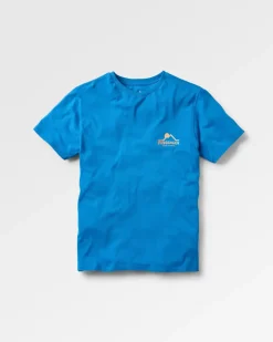 Passenger T-Shirts & Tank Tops|Men's Outlet>MTR Recycled Cotton T-Shirt Soft Cobalt