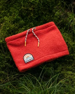 Passenger Accessories|Neckwear & Snoods>Mulled Recycled Sherpa Fleece Snood Cardinal