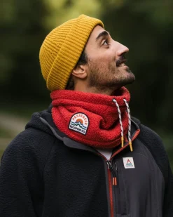 Passenger Accessories|Neckwear & Snoods>Mulled Recycled Sherpa Fleece Snood Cardinal