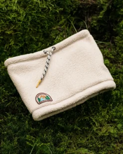 Floris van Bommel Neckwear & Snoods|Scarves & Neckwear>Mulled Sherpa Fleece Snood Oatmeal