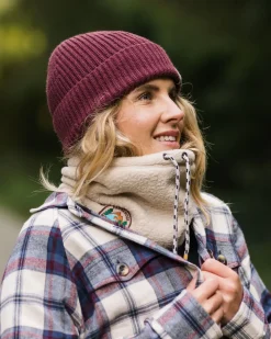 Floris van Bommel Neckwear & Snoods|Scarves & Neckwear>Mulled Sherpa Fleece Snood Oatmeal