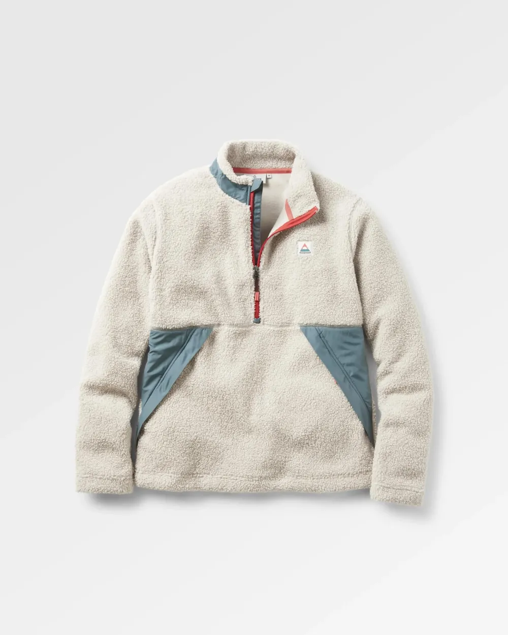 Floris van Bommel Fleece|Fleece>Muse Recycled Polar-Lined Sherpa Fleece Pebble Grey