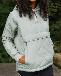 Passenger Insulated|Women's Outlet>Ocean Recycled Insulated 1/2 Zip Jacket Pistachio