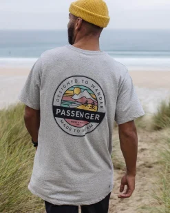 Passenger T-Shirts & Tank Tops|Best Sellers>Odyssey Recycled Cotton T-Shirt Grey Marl