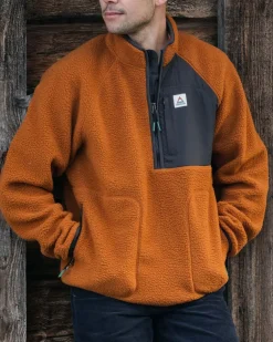 Passenger Fleece|Fleece>Offgrid 2.0 Recycled Sherpa Fleece Glazed Ginger