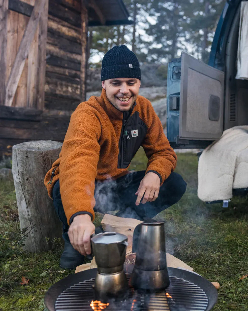 Passenger Fleece|Fleece>Offgrid 2.0 Recycled Sherpa Fleece Glazed Ginger