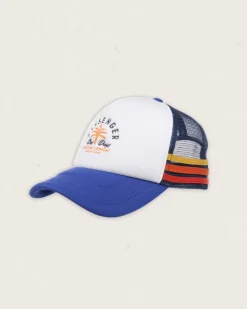Passenger Accessories|Caps & Hats>Onda Snapback Trucker Cap True Blue