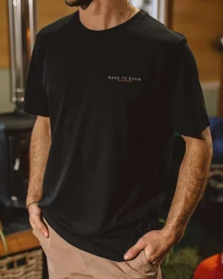 Passenger T-Shirts & Tank Tops|Best Sellers>Open Road Recycled Cotton T-Shirt Black