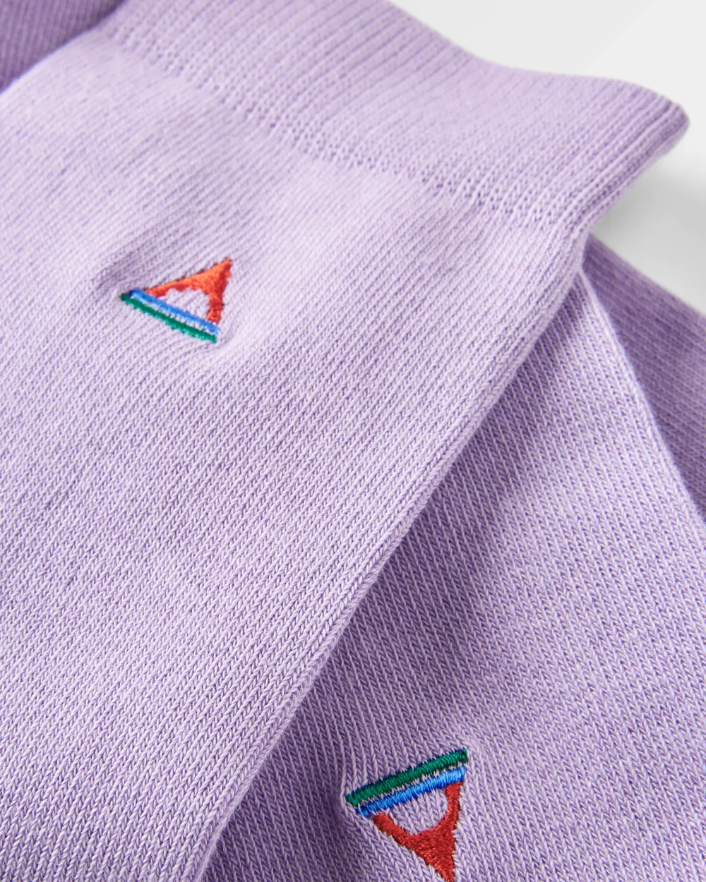 Passenger Socks|Socks>Organic Crew Socks Dusty Lilac