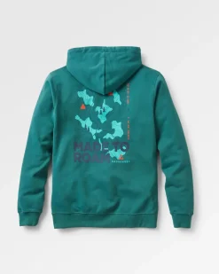 Passenger Hoodies & Sweatshirts|Best Sellers>Pace Recycled Cotton Hoodie Deep Ocean