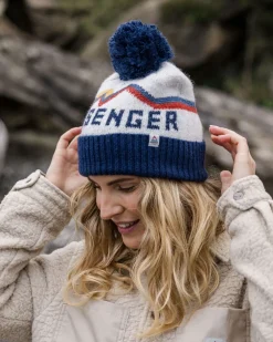 Floris van Bommel Beanies|Beanies>Passenger Recycled Bobble Hat Vintage White