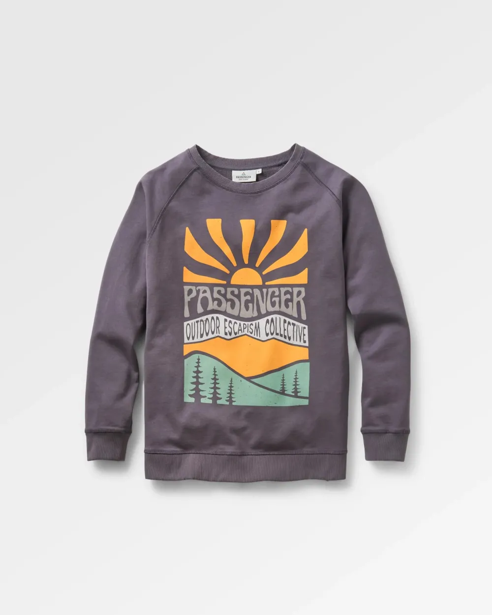 Passenger Hoodies & Sweatshirts>Perfect Days Sweatshirt Charcoal