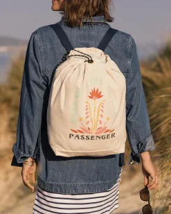 Passenger Accessories|Backpacks & Bags>Pico Organic Tote Backpack Off White