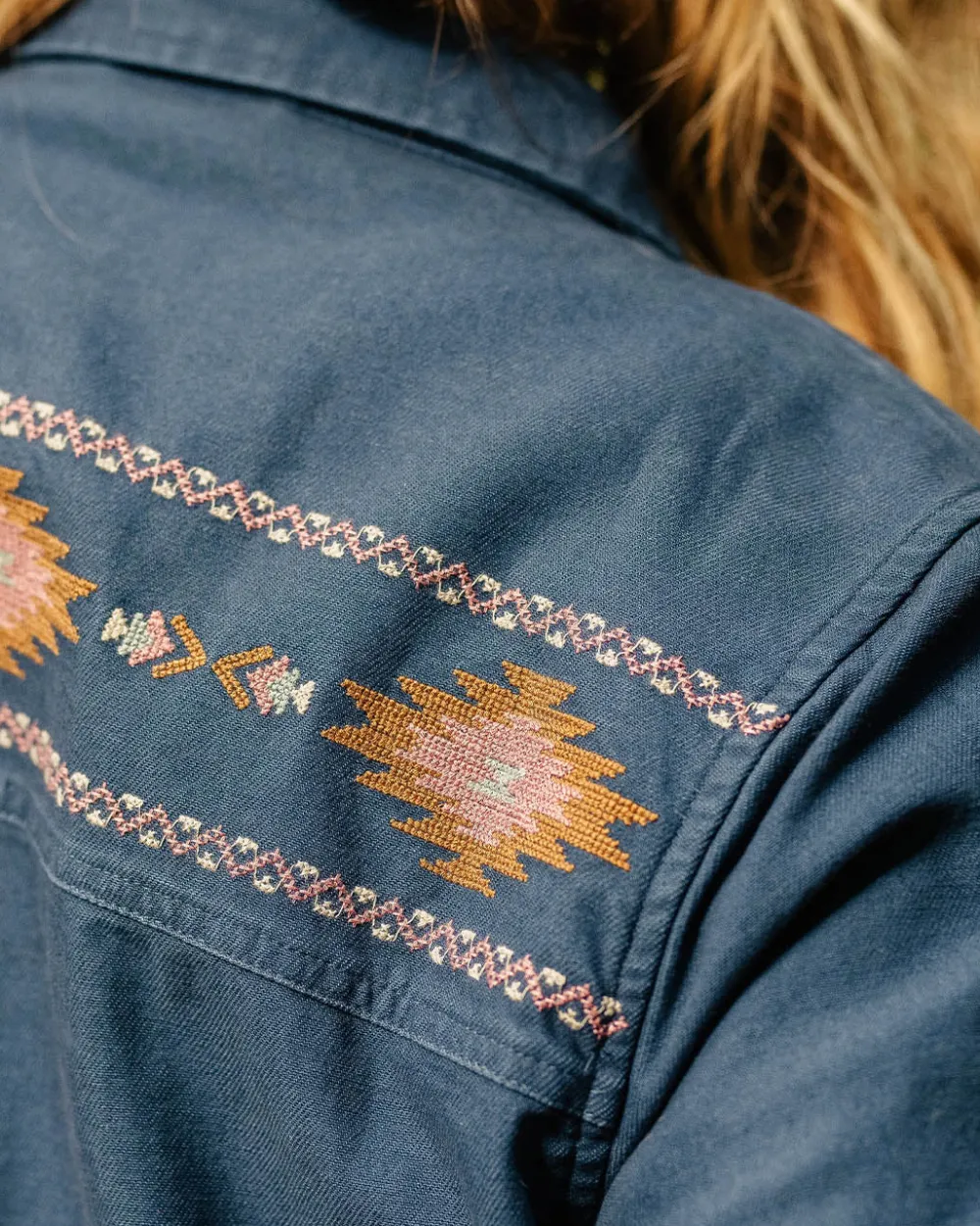 Passenger Women's Outlet|Women's>Pine Organic Cotton Jacket Dark Denim