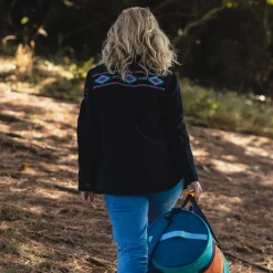 Passenger Shirts|Women's Outlet>Pine Organic Cotton Jacket Phantom