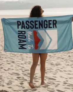 Passenger Accessories|Changing Robes & Ponchos>Portland Beach Recycled Towel Provincial Blue