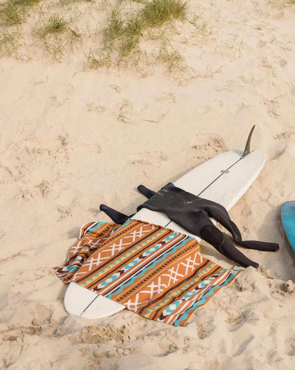 Passenger Accessories|Changing Robes & Ponchos>Portland Beach Recycled Towel Ginger Paddle Geo