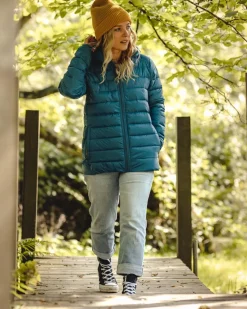 Passenger Insulated|Women's Outlet>Pow Recycled Insulated Jacket Blue Steel