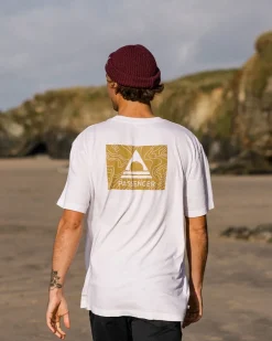 Passenger T-Shirts & Tank Tops|Men's Outlet>Purpose Recycled Relaxed Fit T-Shirt White
