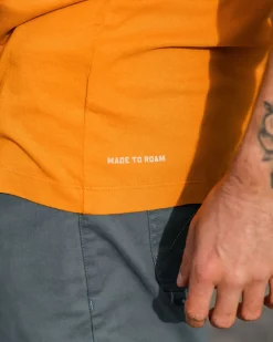 Passenger T-Shirts & Tank Tops|Men's Outlet>Purpose Recycled Relaxed Fit T-Shirt Sunrise Orange