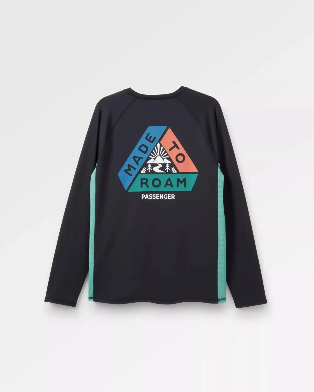 Passenger T-Shirts & Tank Tops|Activewear>Range Recycled Active LS T-shirt Black