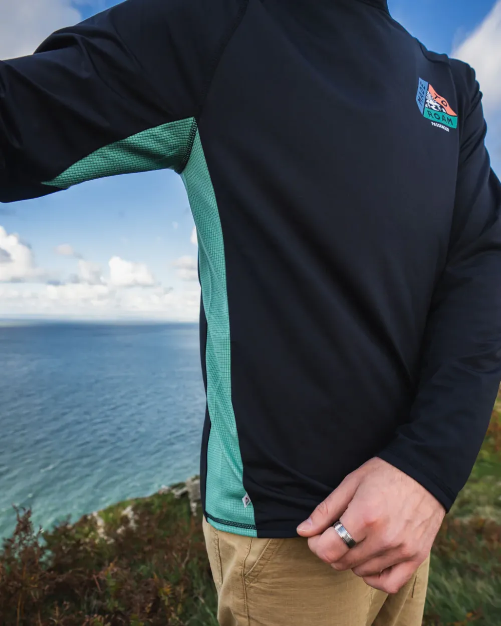 Passenger T-Shirts & Tank Tops|Activewear>Range Recycled Active LS T-shirt Black