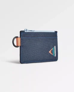 Passenger Accessories|Backpacks & Bags>Recycled Card Holder Dark Denim