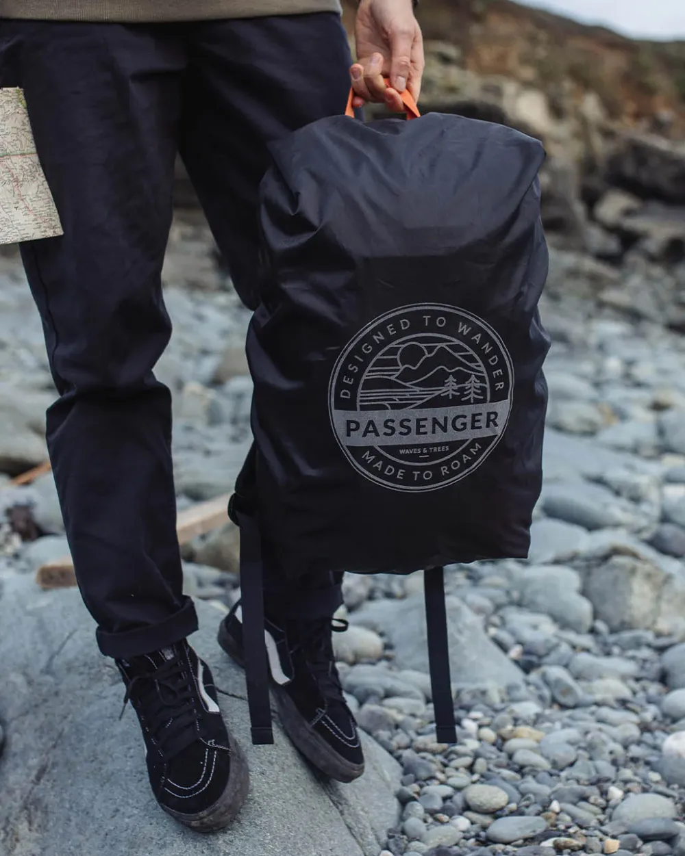 Passenger Backpacks & Bags|Backpacks & Bags>Recycled Waterproof Backpack Cover (18-35L) Black