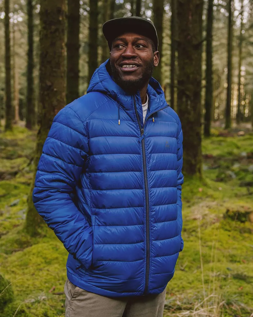 Floris van Bommel Men's Outlet|Men's>Roamer Recycled Insulated Jacket Cobalt