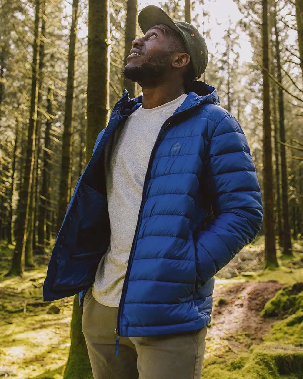 Floris van Bommel Men's Outlet|Men's>Roamer Recycled Insulated Jacket Cobalt