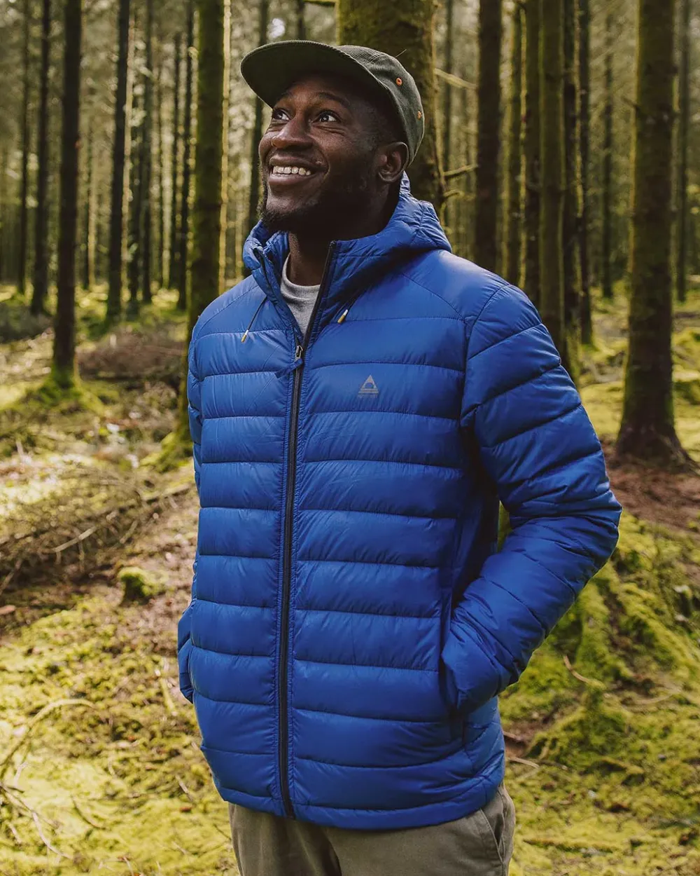 Floris van Bommel Men's Outlet|Men's>Roamer Recycled Insulated Jacket Cobalt