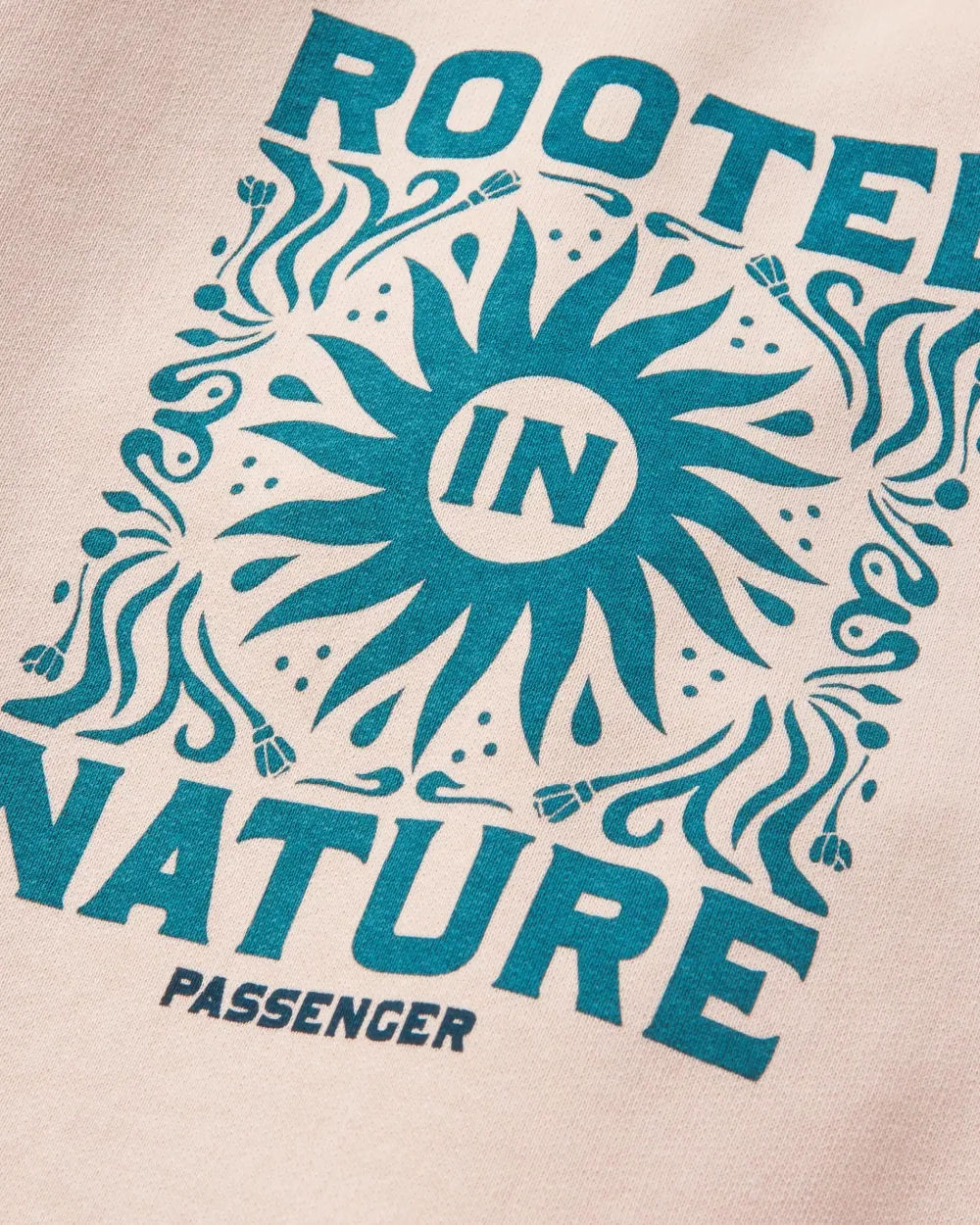 Passenger Hoodies & Sweatshirts>Rooted In Nature Hoodie Peach Whip