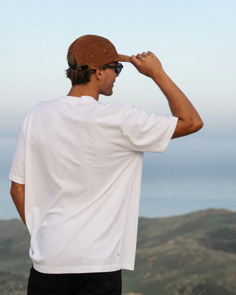 Floris van Bommel T-Shirts & Tank Tops|Men's Outlet>Rooted Recycled Relaxed Fit T-Shirt White