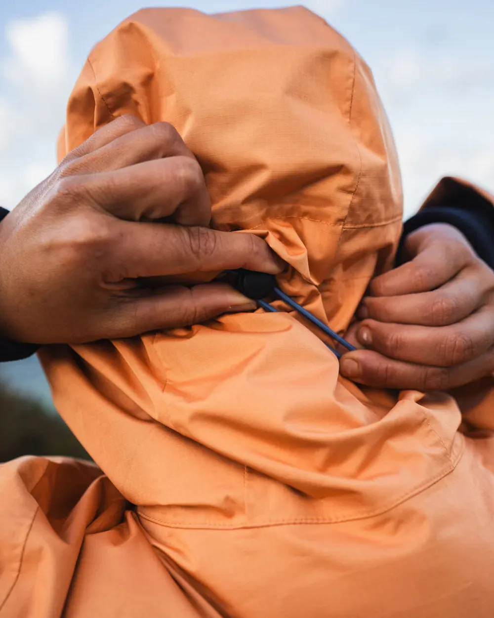 Passenger Activewear>Scene Water Resistant Recycled Jacket Apricot