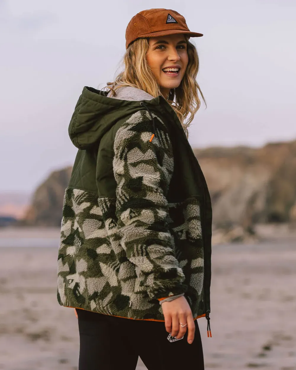 Passenger Fleece|Fleece>Sefton Recycled Deep-Pile Sherpa Fleece Fir Tree