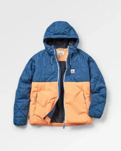 Passenger Water Resistant|Insulated>Singletrack Recycled Thermore® Insulated Jacket Dark Denim/ Apricot