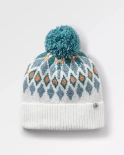 Passenger Accessories|Men's Outlet>Snowdrop Recycled Bobble Hat Vintage White