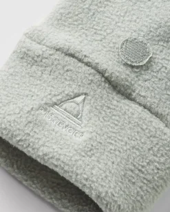 Passenger Accessories|Men's Outlet>Stem Recycled Polar Convertible Mittens Pistachio