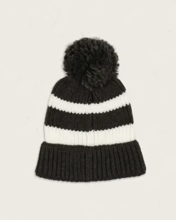 Passenger Accessories|Beanies>Summit Bobble Hat Black